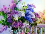 Lilacs Still life