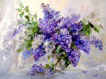 Lilacs Still Life - Flowers & Nature Background Wallpapers On Desktop 