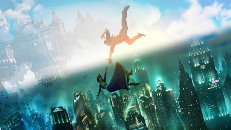 Bioshock - Bioshock, video, game, CG