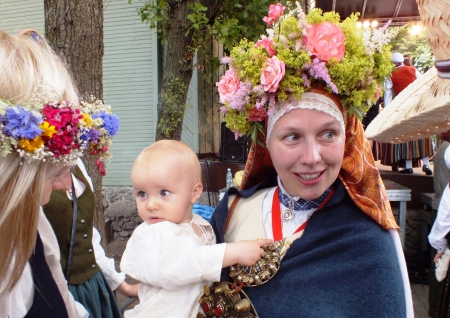 Riga. Summer 2013. - kids, people, summer, woman