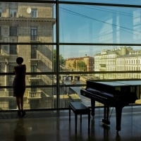 Morning in the piano room