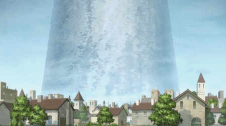 SAO: Tolbana - beautiful, scenery, city, scenic, tree, pretty, plant, landscape, beauty, sweet, anime, sky, town, building, home, nice, sword art online, lovely, scene, house, sao