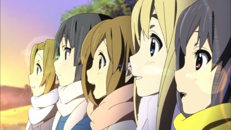 K-ON! - tainaka ritsu, anime, kawaii, female, team, yui, akiyama mio, k-on, group, mugi, kotoboki tsumugi, hirasawa yui, anime girl, kon, hot, girl, friend, ritsu, nakano azusa, k on, azusa, tsumugi, cute, mio, sexy