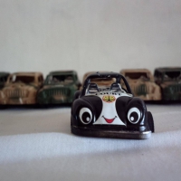 Happy little toy car