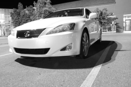 Car in Black&White - sports car, black and white, sexy, car