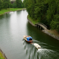 wonderful view of a river bend