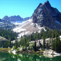 LAKE BLANCHE - SUNDIAL PEAK, UTAH