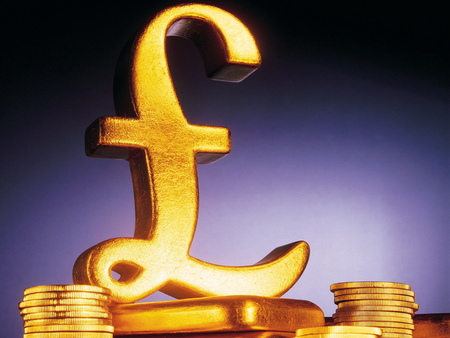 The pound sterling (symbol: Â£; ISO code: GBP),  - pound, sterling, uk, gold