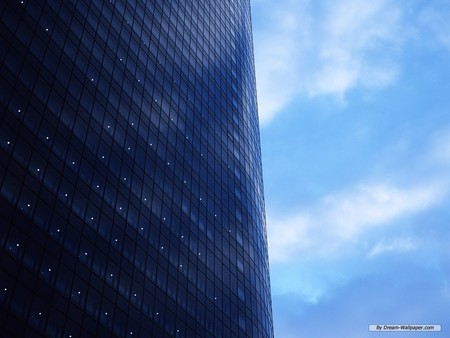 next to sky - sky, building, blue sky