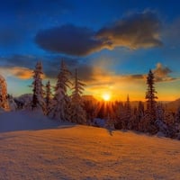 Winter Sunset