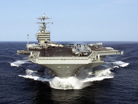 USS Truman - aircraft carrier, uss truman, warship, us navy