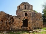 the church of the castle alanya