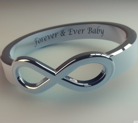 ring for ever and ever - silver, ring for ever and ever, ring, art, wallpaper