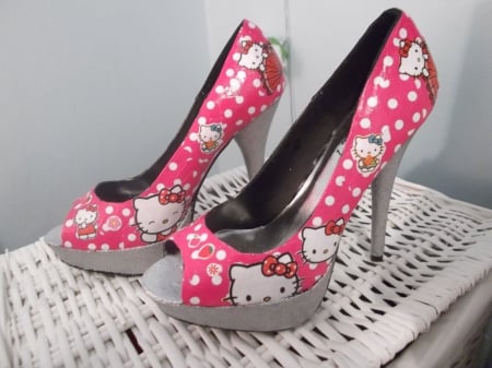 Hello Kitty Shoes - Pink, Shoes, High Heels, Hello Kitty