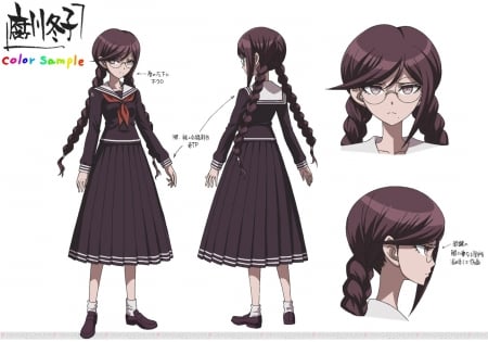 danganronpa - nice, cute, girl, draw