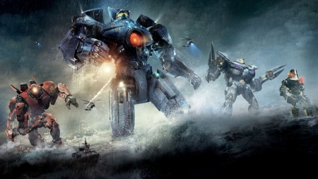 Pacific Rim - movie, Rim, robot, Pacific