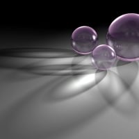 Purple bubbles