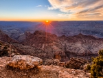 Sunset on the Grand Canyons