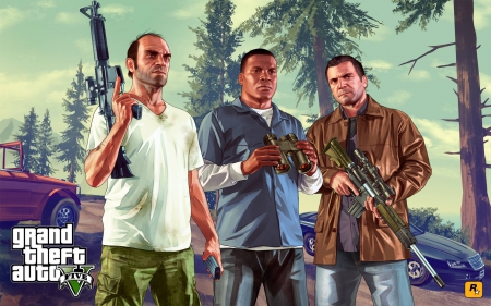 Grand Theft Auto 5 - video game, fun, cool, grand theft auto 5