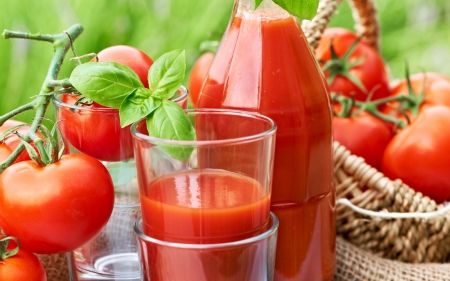 *** TOMATO JUICE *** - juice, vegetables, nature, tomatoes