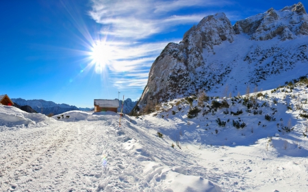 *** WINTER *** - sky, winter, nature, blue