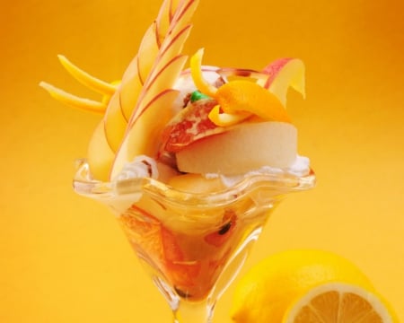 Fruit cocktail - delicious, fruits, food, drinks