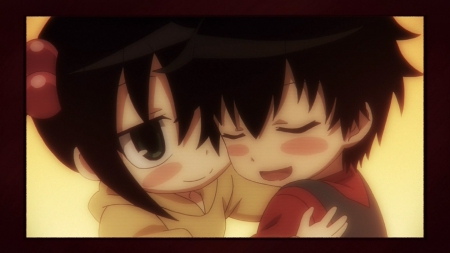 tomoko childhood - cute, nice, love, frends