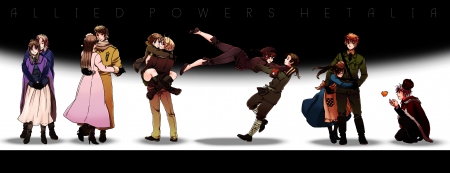 Couple - manga, anime, couples, hetalia axis powers, hetalia, line up