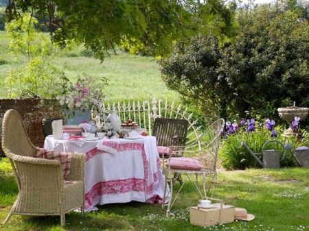 ♥  Last Day of Summer ♥ - nature, summer, garden, tea party, last day