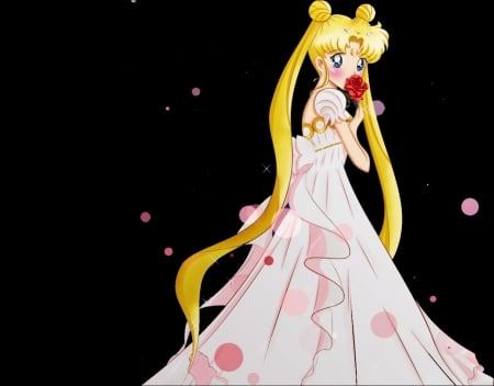 Princess Serenity - princess, princess serenity, hot, anime girl, elegant, tsukino usagi, lady, sexy, long hair, usagi tsukino, divine, beautiful, sweet, serena, dress, nice, beauty, female, usagi, twintail, rose, angelic, gorgeous, tsukino, pretty, anime, cute, twin tail, maiden, girl, twintails, gown, lovely, serenity, sailor moon, twin tails, sublime, sailormoon