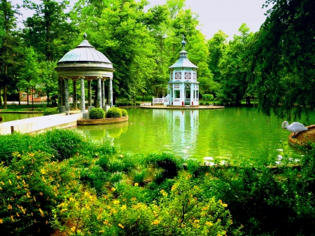 ARANJUEZ _ Estanque Chinesco - Pond, Spain, Madrid, Parks