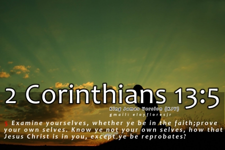 2 Corinthians 13:5