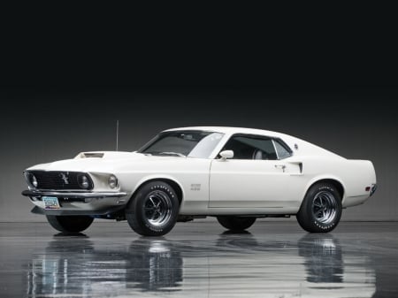 1969 ford mustang boss 429 - classic, wallpaper, rare, speed