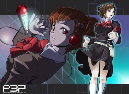 P3P - 3, persona, girl, portable