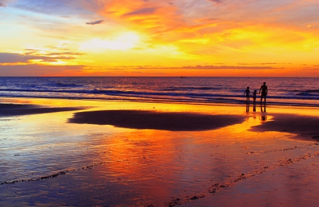 Before The Dawn! - nature, beach, dawn, sun