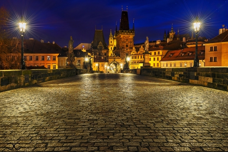 *** Czech Republic - PRAGUE *** - prague, city, night, light, czech, republic