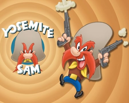 yosemite-sam - cartoon, sam, yosemite, gun