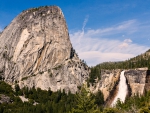 Liberty Cap and Nevada Falls