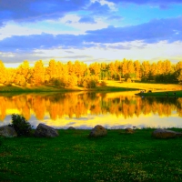 RESERVATION LAKE,ARIZONA