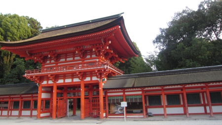 Storied gate - storied gate, ancient, japan, cultural heritage, kyoto