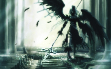 Angel of Death - anime, angel, death, wallpaper