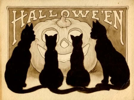 Vintage Halloween31 - vintage halloween, halloween, posters, cards