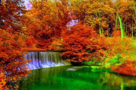 YARROW RIVER in AUTUMN