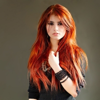 gorgeous supermodel with style