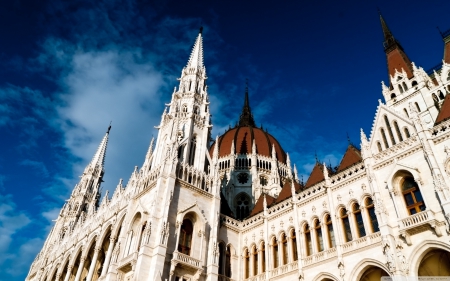 Hungarian Parliament - budapest, hungary, old, parliament