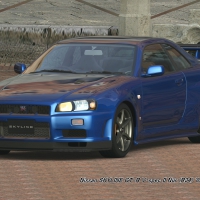 Nissan SKYLINE GT-R Vãƒ»spec II Nür R34 '02