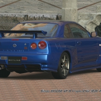 Nissan SKYLINE GT-R Vãƒ»spec II Nür R34 '02