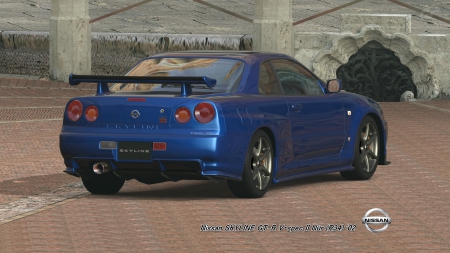 Nissan SKYLINE GT-R V・spec II N�r R34 '02 - PS4, PS3, 5, GT-R, TURISMO 5, SKYLINE, RB26DETT, 2002, BNR34, Nissan, Nur, 4K, V-spec, 02, Play Station 4, II, spec, PlayStation 3, TURISMO, GRAN, V