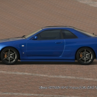 Nissan SKYLINE GT-R Vãƒ»spec II Nür R34 '02