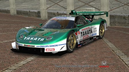 Honda TAKATA DOME NSX (SUPER GT) '06 - dome, gran, playstation 4, takata, honda, ps3, turismo, playstation 3, 5, 4k, turismo 5, super gt, 06, jgtc, takata dome, gt500, 2006, nsx, ps4